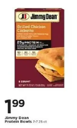Cub Foods Jimmy Dean Protein Bowls offer