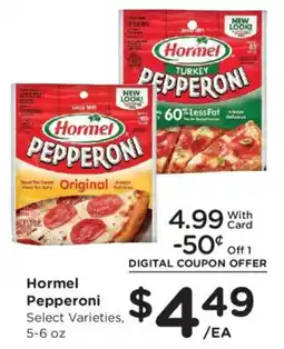 Kroger Hormel Pepperoni offer