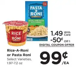 Kroger Rice-A-Roni or Pasta Roni offer