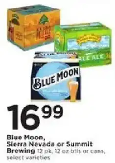 Cub Foods Blue Moon, Sierra Nevada or Summit Brewing offer