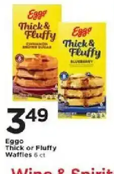 Cub Foods Eggo Thick or Fluffy Waffles offer