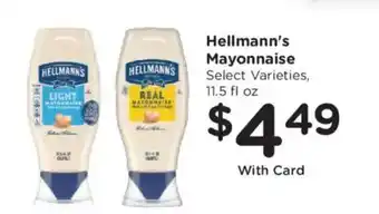 Kroger Hellmann's Mayonnaise offer