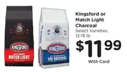 Kroger Kingsford or Match Light Charcoal offer