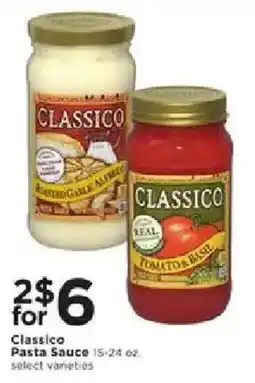 Cub Foods Classico pasta sauce offer