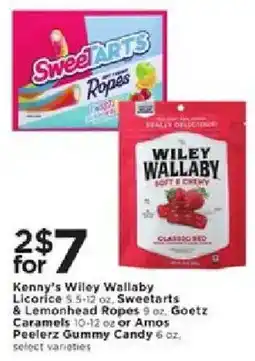 Cub Foods Kenny's Wiley Wallaby Licorice offer