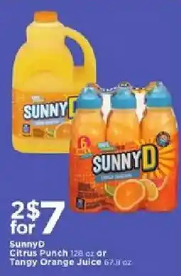 Cub Foods SunnyD Citrus Punch or Tangy Orange Juice offer