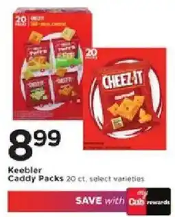 Cub Foods Keebler Caddy Packs offer
