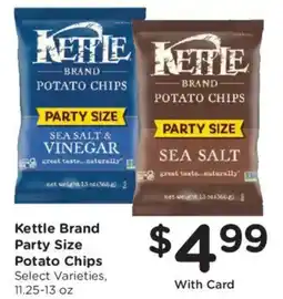 Kroger Kettle Brand Party Size Potato Chips offer