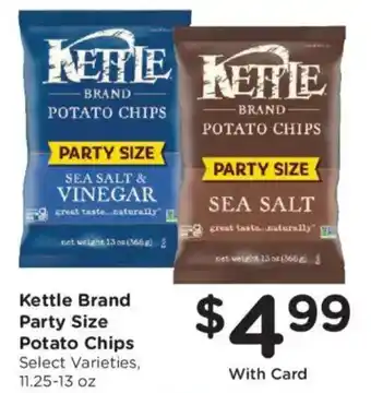Kroger Kettle Brand Party Size Potato Chips offer