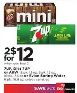 Cub Foods 7up, Diet 7up or A&W 7up offer