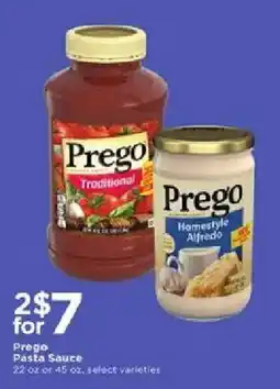 Cub Foods Prego pasta sauce offer