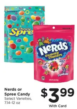 Kroger Nerds or Spree Candy offer