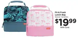 Kroger Fit & Fresh Lunch Bag offer