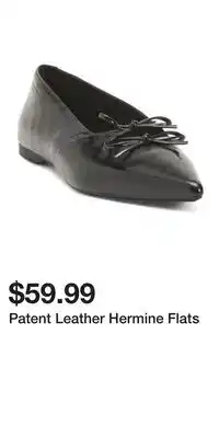 TJ Maxx Patent Leather Hermine Flats offer