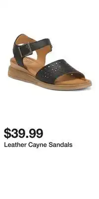 TJ Maxx Leather Cayne Sandals offer