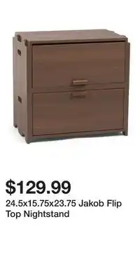 TJ Maxx 24.5x15.75x23.75 Jakob Flip Top Nightstand offer