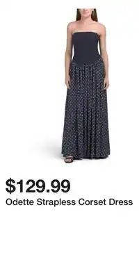 TJ Maxx Odette Strapless Corset Dress offer