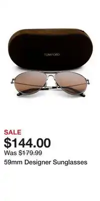 TJ Maxx 59mm Designer Sunglasses offer
