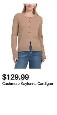 TJ Maxx Cashmere Kaylenna Cardigan offer