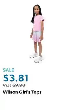 Sam's Club Wilson Girl's Tops offer