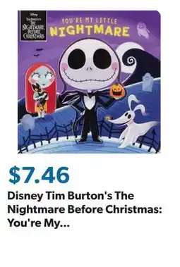 Sam's Club Disney Tim Burton's The Nightmare Before Christmas: You're My Little Nightmare, Board Book offer