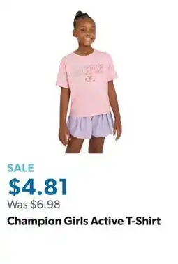 Sam's Club Champion Girls Active T-Shirt offer