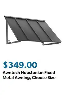 Sam's Club Awntech Houstonian Fixed Metal Awning, Choose Size offer