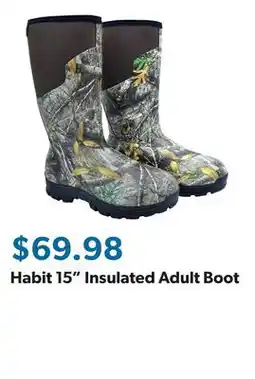 Sam's Club Habit 15 Insulated Adult Boot offer