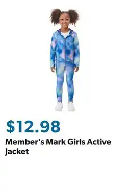 Sam's Club Member's Mark Girls Active Jacket offer