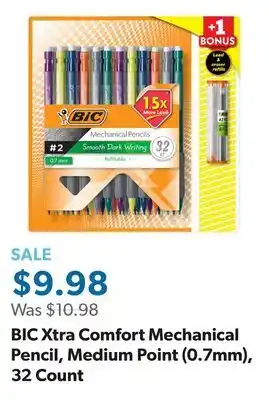 Sam's Club BIC Xtra Comfort Mechanical Pencil, Medium Point (0.7mm), 32 Count offer