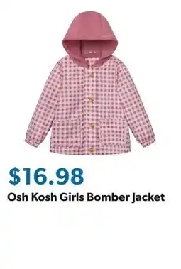 Sam's Club Osh Kosh Girls Bomber Jacket offer