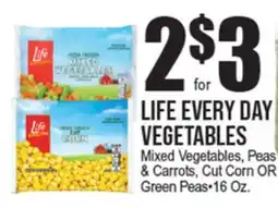 Extra Supermarket LIFE EVERY DAY VEGETABLES offer