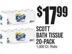 Extra Supermarket SCOTT BATH TISSUE offer