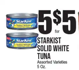 Extra Supermarket STARKIST SOLID WHITE TUNA offer
