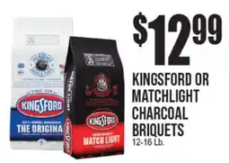 Extra Supermarket KINGSFORD OR MATCHLIGHT CHARCOAL BRIOQUETS offer