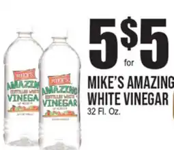 Extra Supermarket MIKE'S AMAZING WHITE VINEGAR offer