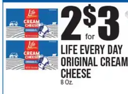 Extra Supermarket LIFE EVERY DAY ORIGINAL CREAM CHEESE offer