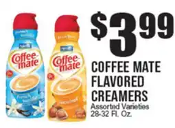 Extra Supermarket COFFEE MATE FLAVORED CREAMERS offer