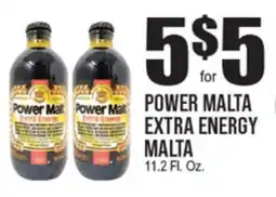 Extra Supermarket POWER MALTA EXTRA ENERGY MALTA offer
