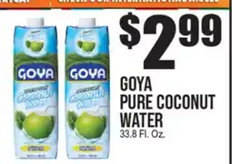 Extra Supermarket GOYA PURE COCONUT WATER offer