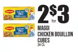 Extra Supermarket MAGGI CHICKEN BOUILLON CUBES offer