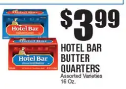 Extra Supermarket HOTEL BAR BUTTER QUARTERS offer