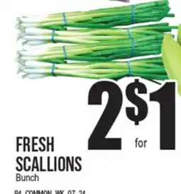 Extra Supermarket FRESH SCALLIONS offer
