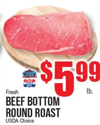 Extra Supermarket BEEF BOTTOM ROUND ROAST offer