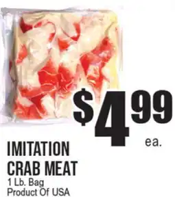Extra Supermarket IMITATION CRAB MEAT offer
