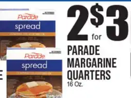Extra Supermarket PARADE MARGARINE QUARTERS offer