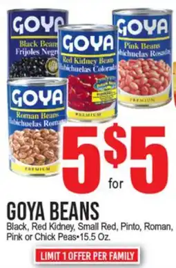 Extra Supermarket GOYA BEANS offer