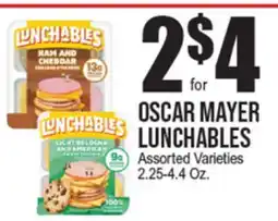 Extra Supermarket OSCAR MAYER LUNCHABLES offer