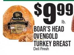 Extra Supermarket BOAR'S HEAD OVENGOLD TURKEY BREAST offer