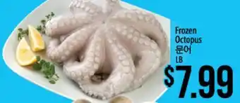 Hmart Frozen Octopus offer